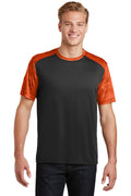 Sport-Tek Men's CamoHex Colorblock Tee