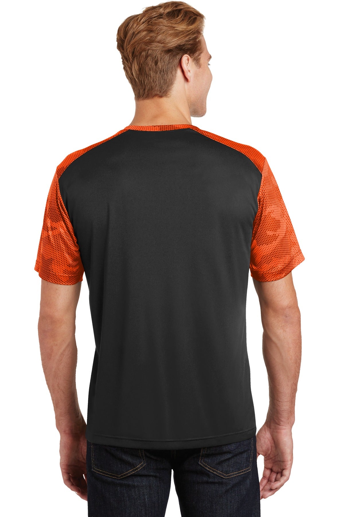 Sport-Tek Men's CamoHex Colorblock Tee