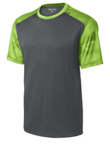 Sport-Tek Men's CamoHex Colorblock Tee