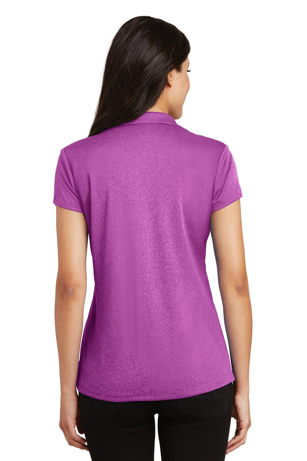 Port Authority Ladies Trace Heather Polo. L576