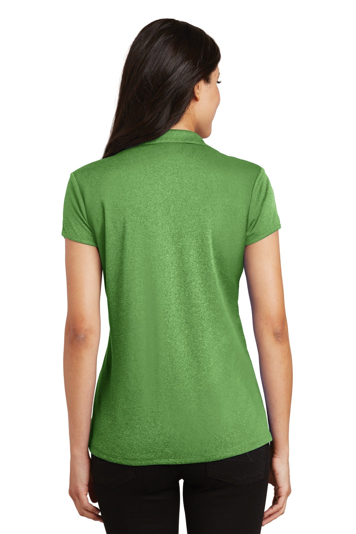 Port Authority Ladies Trace Heather Polo. L576