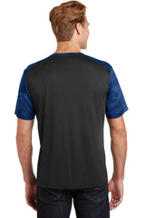 Sport-Tek Men's CamoHex Colorblock Tee