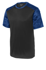 Sport-Tek Men's CamoHex Colorblock Tee