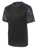 Sport-Tek Men's CamoHex Colorblock Tee