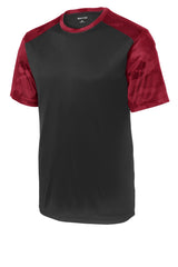 Sport-Tek Men's CamoHex Colorblock Tee