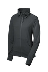 Sport-Tek Women's Sport-Wick Stretch Full-Zip Jacket. LST852