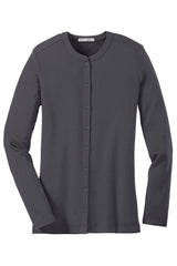 Port Authority Women's Concept Stretch Button-Front Cardigan. LM1008