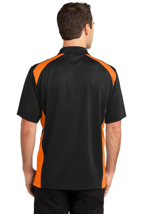 CornerStone Men's Select Snag-Proof Two Way Colorblock Pocket Polo. CS416 CornerStone