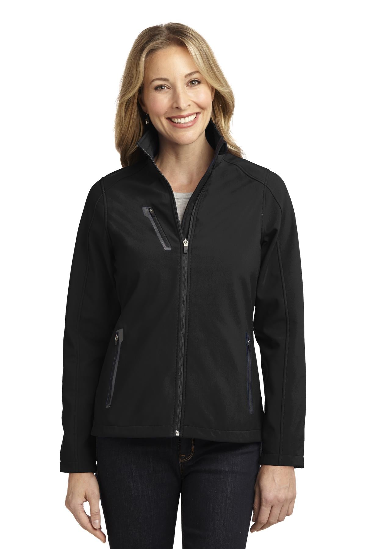 Port Authority Ladies Welded Soft Shell Jacket. L324