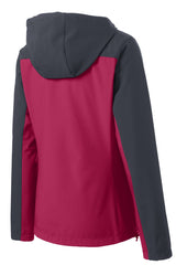 Port Authority Ladies Hooded Core Soft Shell Jacket. L335