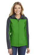 Port Authority Ladies Hooded Core Soft Shell Jacket. L335