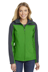 Port Authority Ladies Hooded Core Soft Shell Jacket. L335