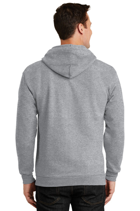 Port & Company - Men's Tall Essential Fleece Full-Zip Hooded Sweatshirt Port & Company