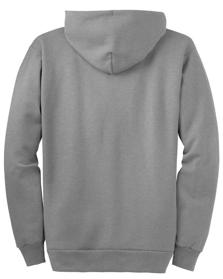 Port & Company - Men's Tall Essential Fleece Full-Zip Hooded Sweatshirt Port & Company