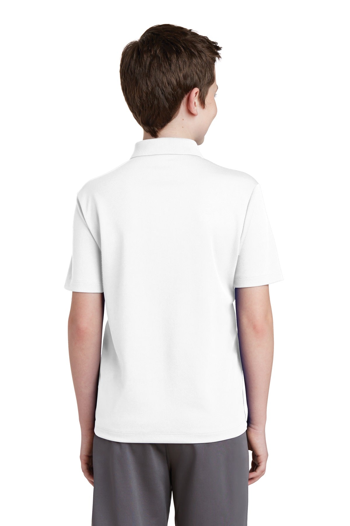 Sport-Tek Youth PosiCharge RacerMesh Polo YST640