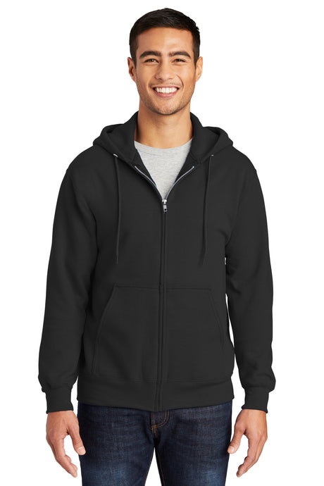 Port & Company - Men's Tall Essential Fleece Full-Zip Hooded Sweatshirt Port & Company
