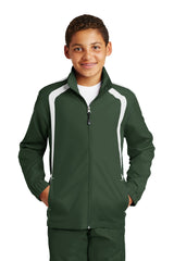 Sport-Tek Youth Colorblock Raglan Jacket YST60