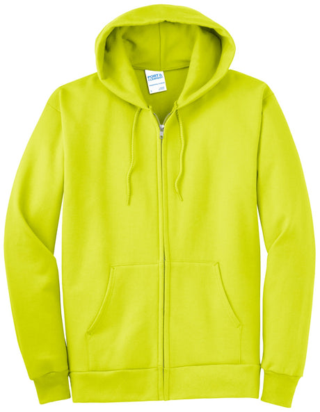 Port & Company - Men's Tall Essential Fleece Full-Zip Hooded Sweatshirt Port & Company