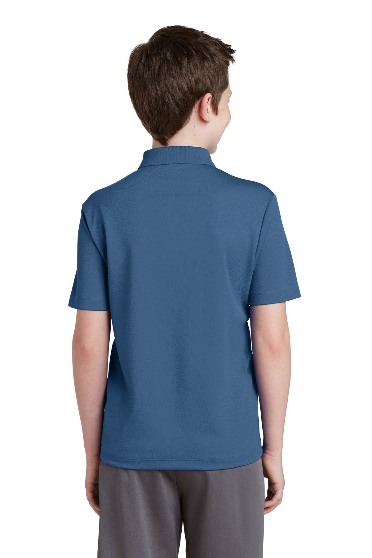 Sport-Tek Youth PosiCharge RacerMesh Polo YST640