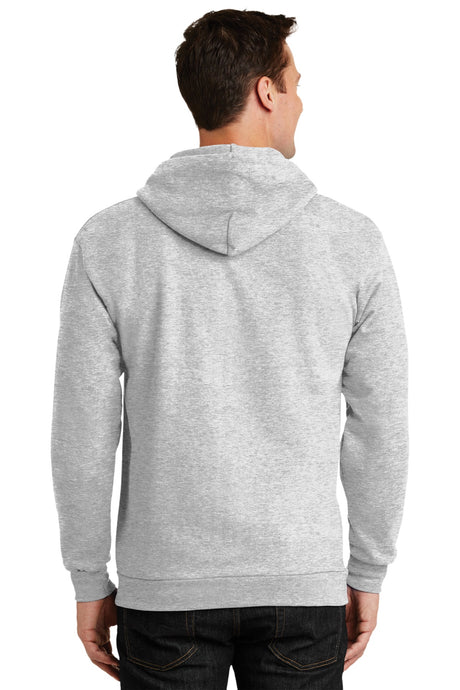 Port & Company - Men's Tall Essential Fleece Full-Zip Hooded Sweatshirt Port & Company