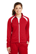 Sport-Tek Women's Tricot Track Jacket. LST90