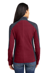 Port Authority Women's Colorblock Microfleece Jacket. L230
