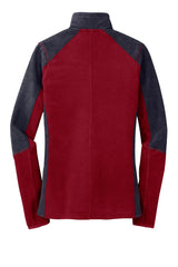 Port Authority Women's Colorblock Microfleece Jacket. L230