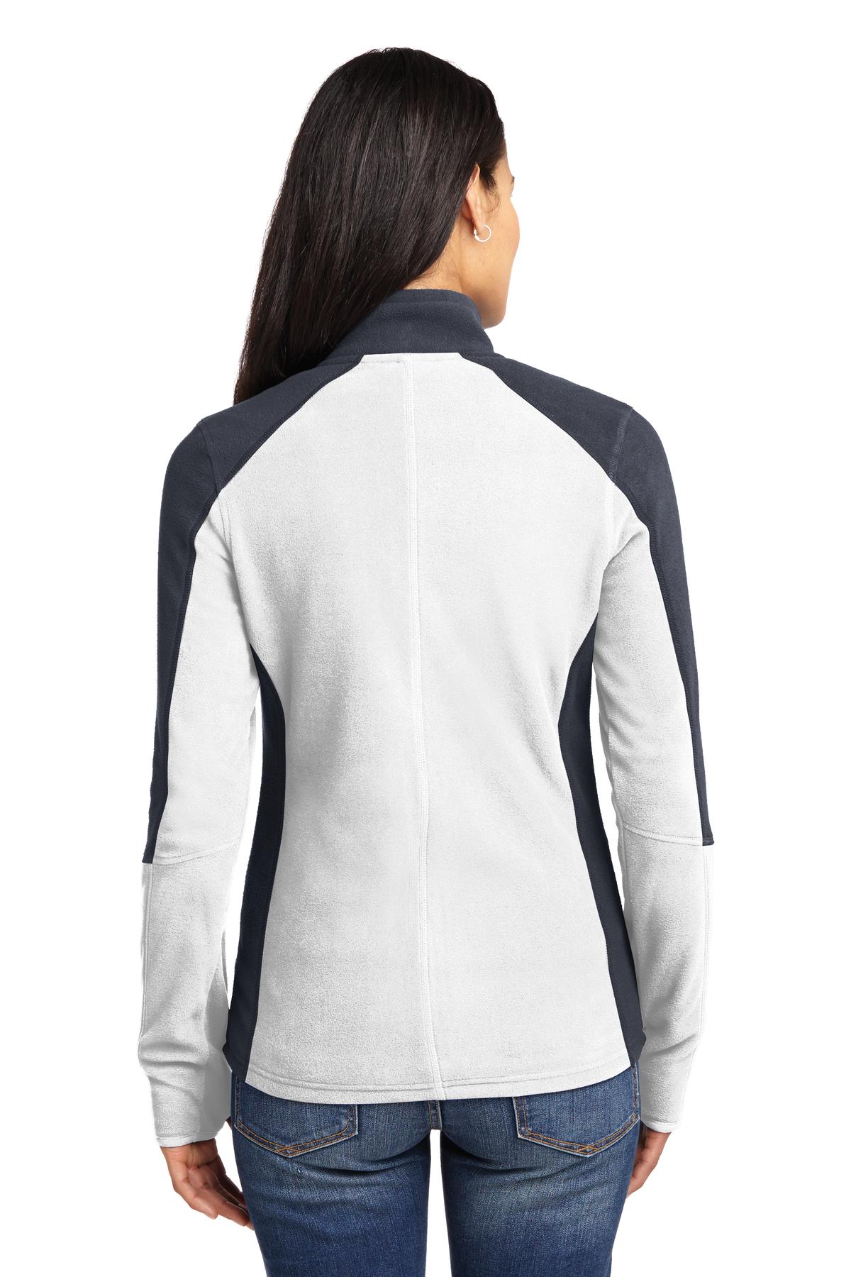 Port Authority Women's Colorblock Microfleece Jacket. L230