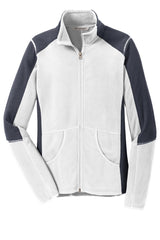 Port Authority Women's Colorblock Microfleece Jacket. L230