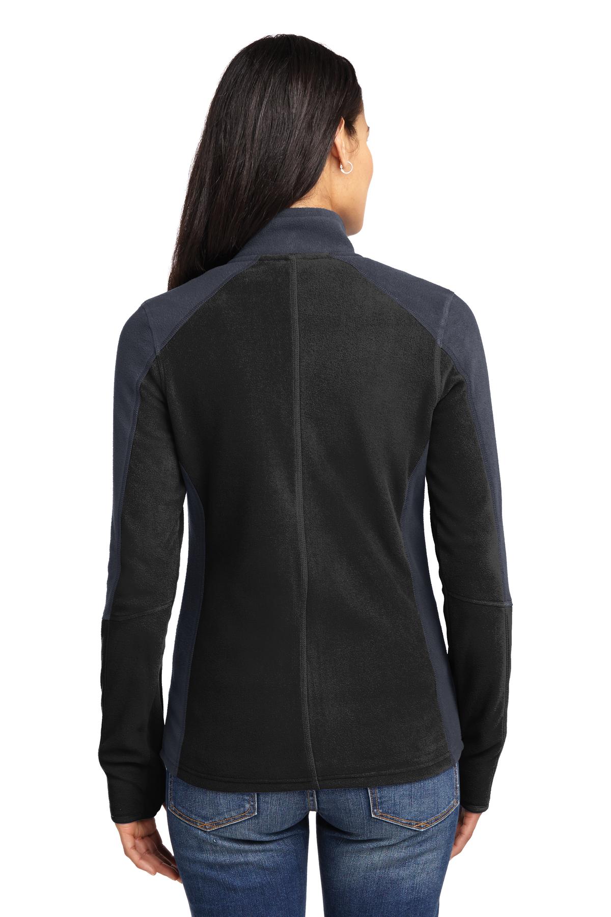 Port Authority Women's Colorblock Microfleece Jacket. L230