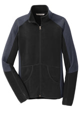 Port Authority Women's Colorblock Microfleece Jacket. L230