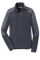 Port Authority Women's Colorblock Microfleece Jacket. L230