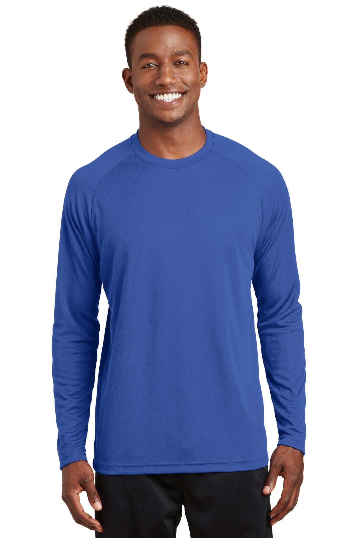 Sport-Tek Men's Dry Zone Long Sleeve Raglan T-Shirt