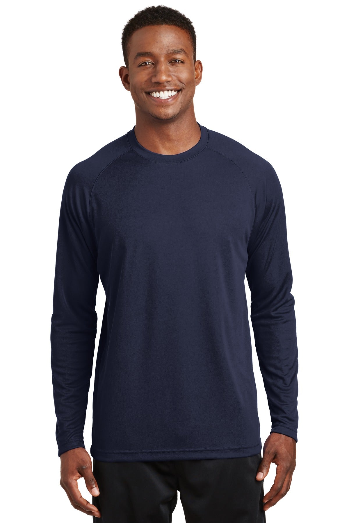 Sport-Tek Men's Dry Zone Long Sleeve Raglan T-Shirt