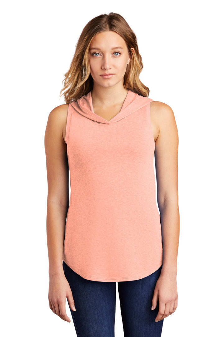 District Women's Perfect Tri Sleeveless Hoodie DT1375 District