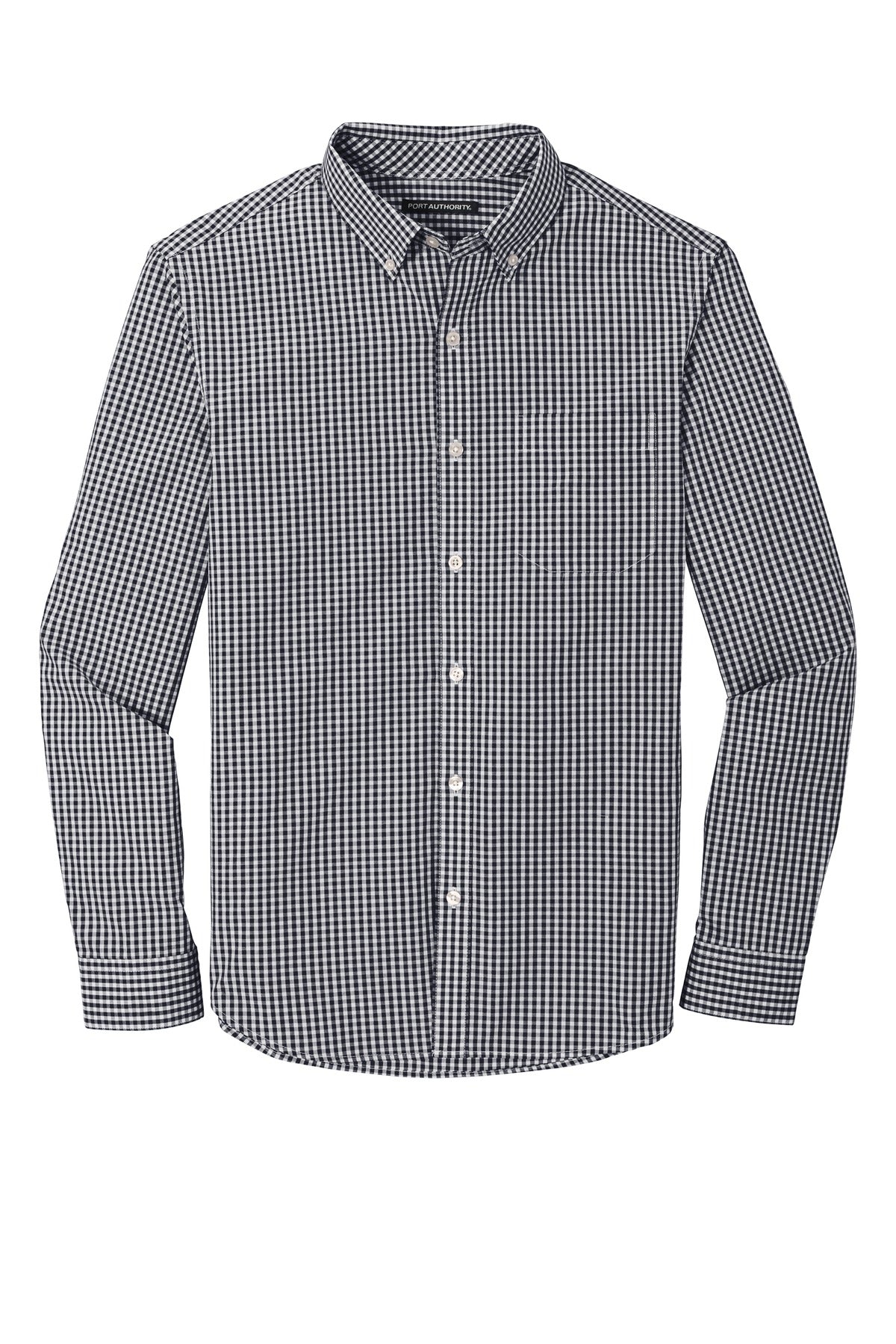 Port Authority Men's Broadcloth Gingham Easy Care Shirt W644
