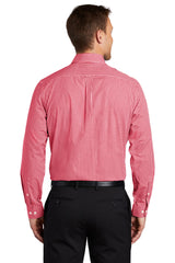 Port Authority Men's Broadcloth Gingham Easy Care Shirt W644