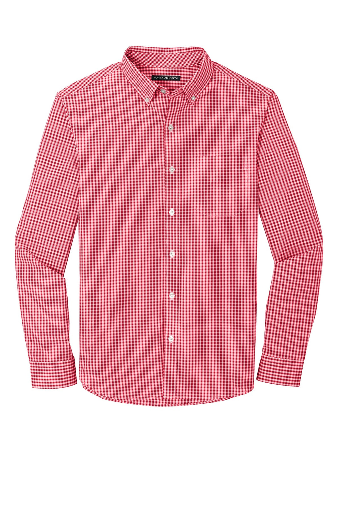 Port Authority Men's Broadcloth Gingham Easy Care Shirt W644