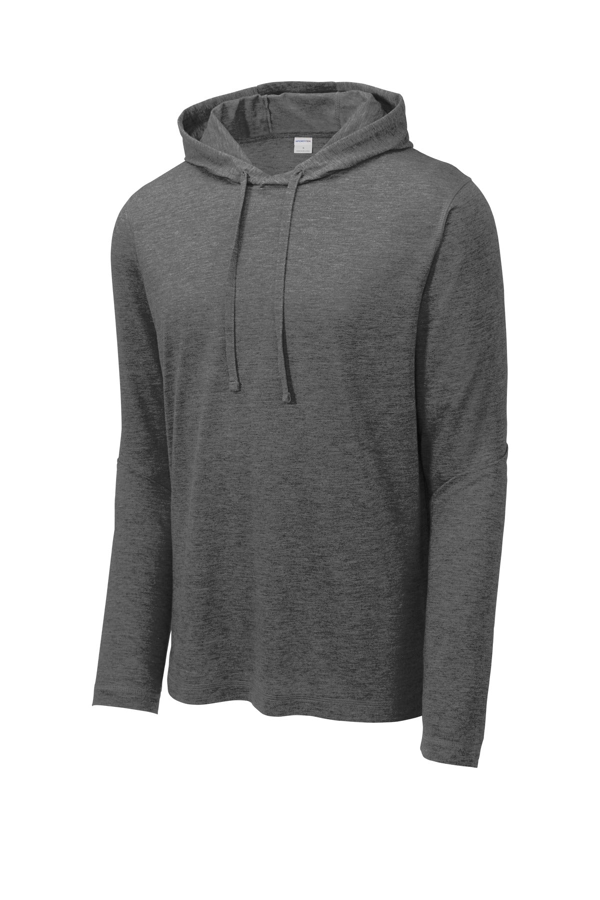 Sport-Tek Men's PosiCharge Tri-Blend Wicking Long Sleeve Hoodie