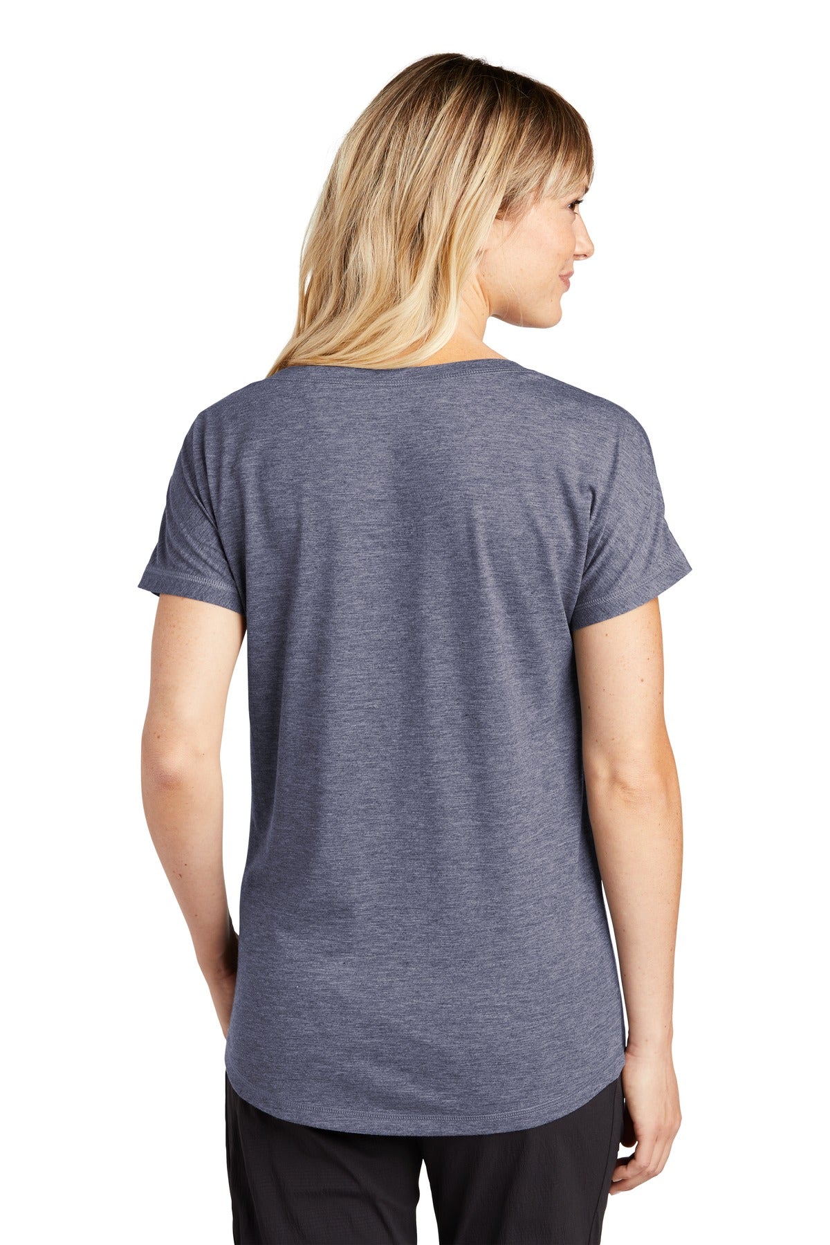 Sport-Tek Women's PosiCharge Tri-Blend Wicking Dolman Tee LST401