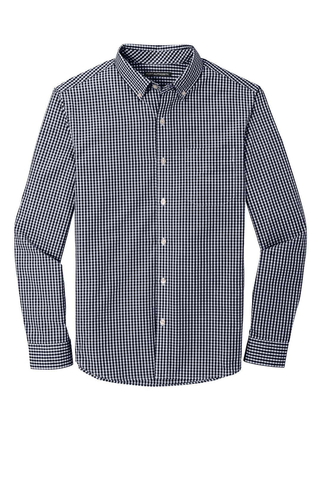 Port Authority Men's Broadcloth Gingham Easy Care Shirt W644