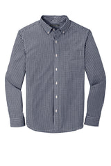 Port Authority Men's Broadcloth Gingham Easy Care Shirt W644