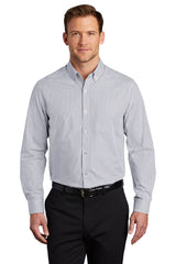 Port Authority Men's Broadcloth Gingham Easy Care Shirt W644