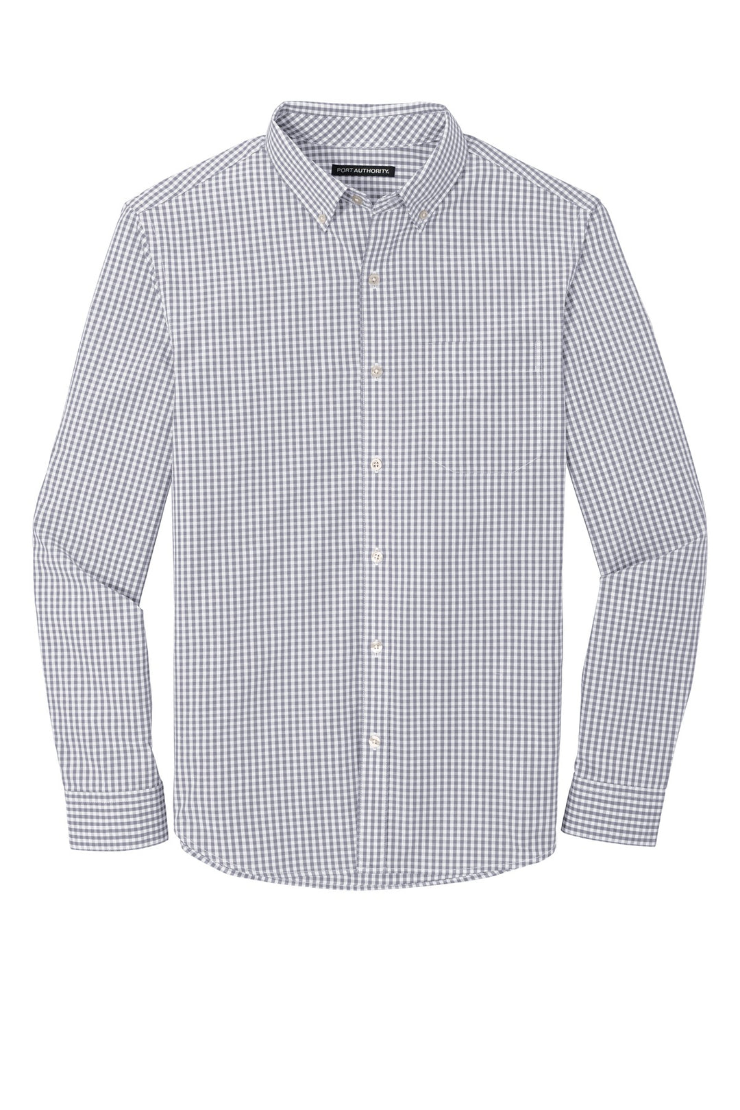 Port Authority Men's Broadcloth Gingham Easy Care Shirt W644