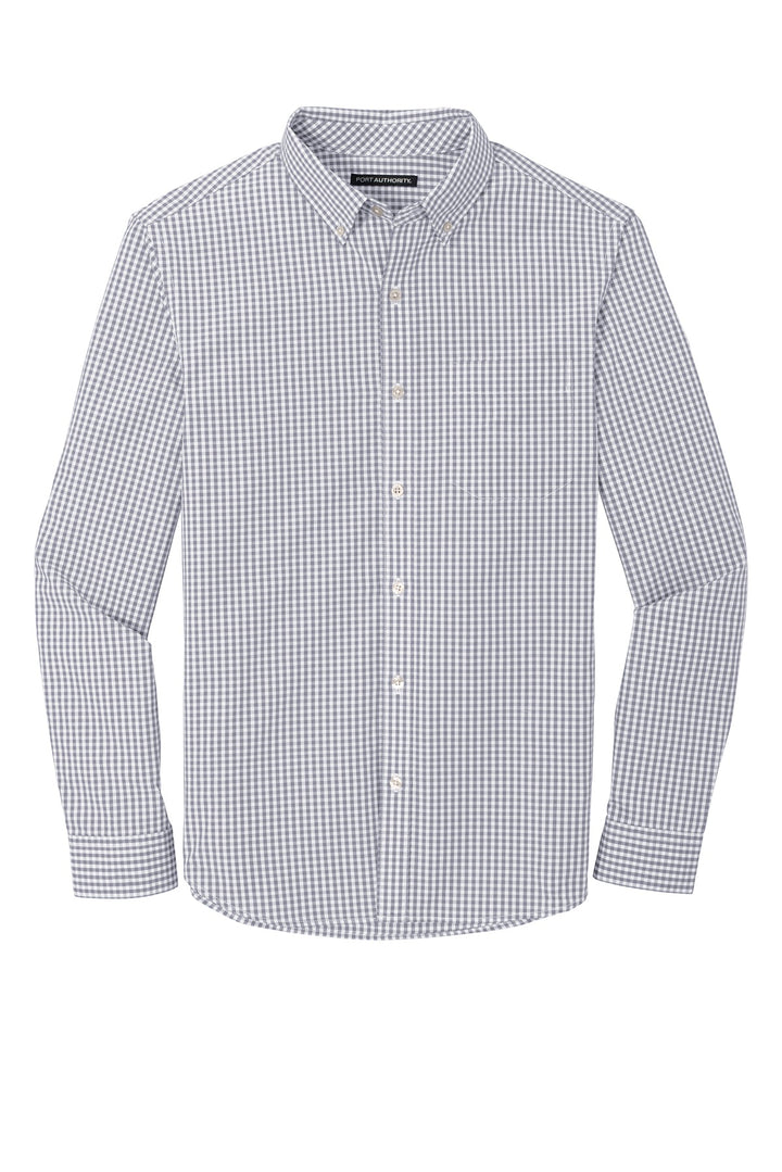 Port Authority Men's Broadcloth Gingham Easy Care Shirt W644