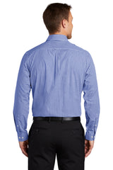 Port Authority Men's Broadcloth Gingham Easy Care Shirt W644