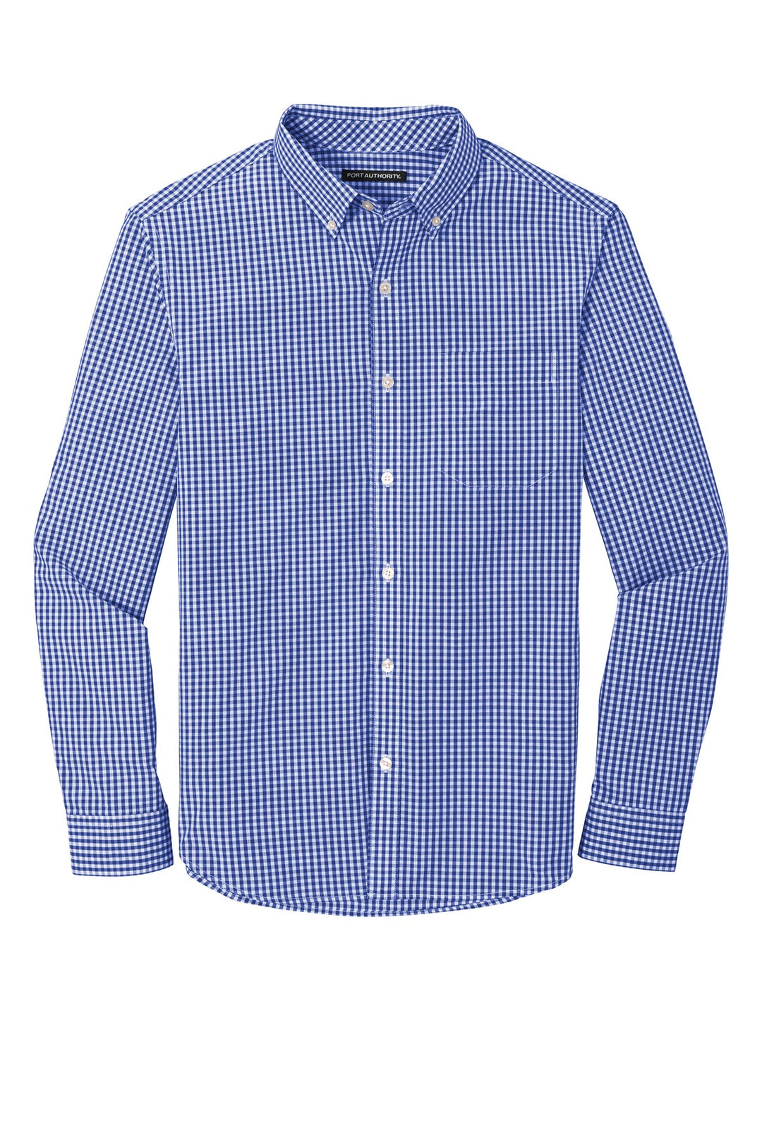 Port Authority Men's Broadcloth Gingham Easy Care Shirt W644
