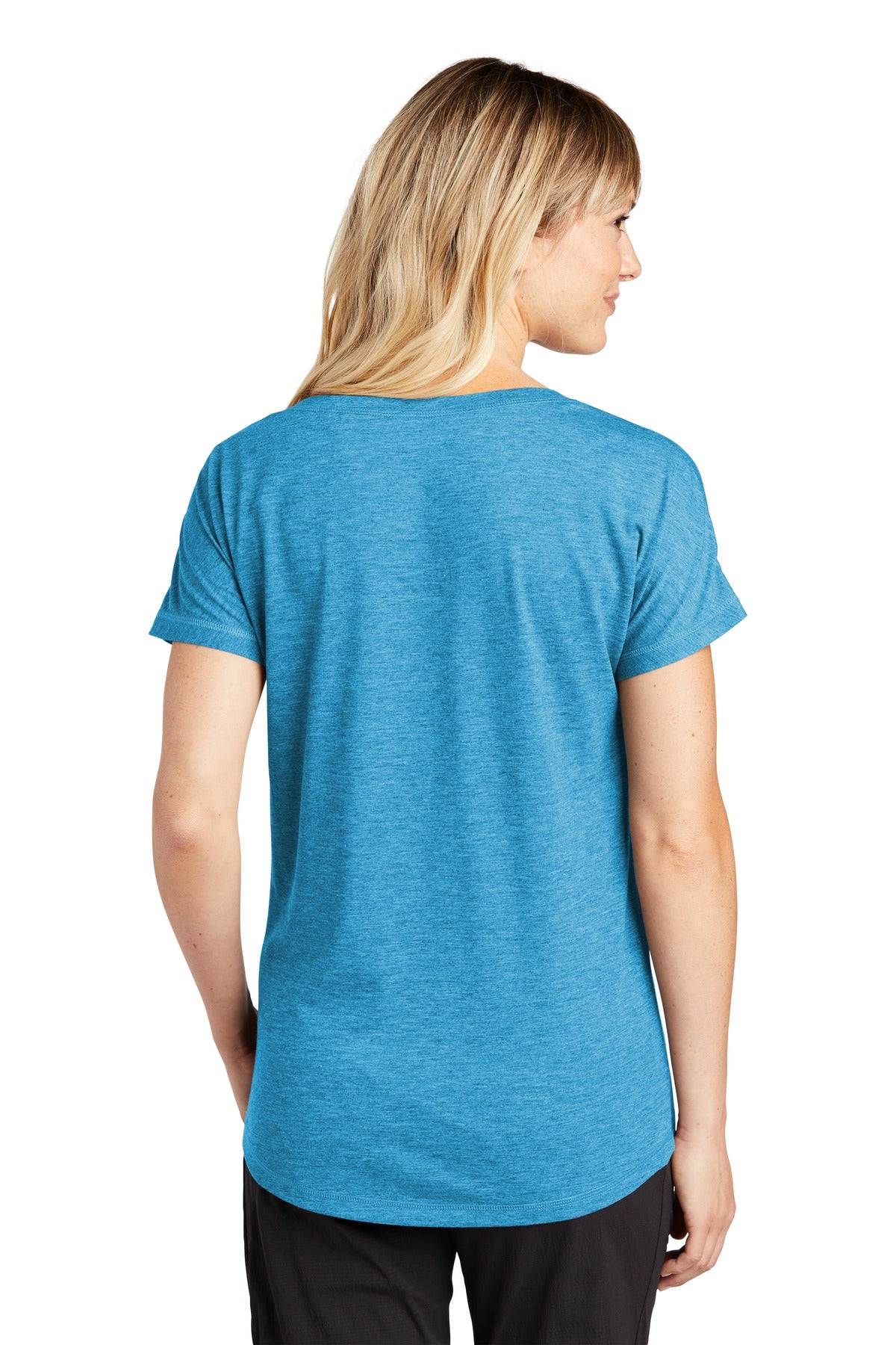 Sport-Tek Women's PosiCharge Tri-Blend Wicking Dolman Tee LST401