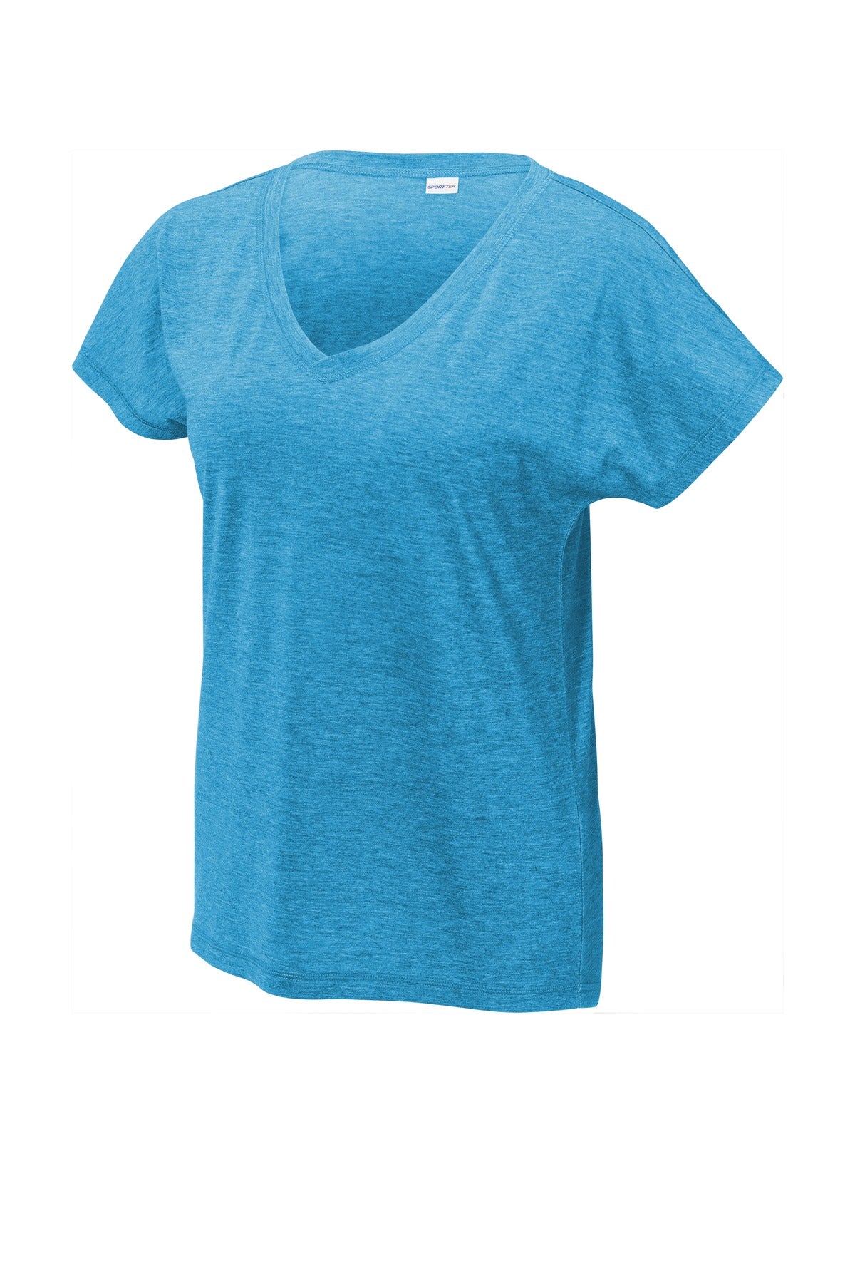 Sport-Tek Women's PosiCharge Tri-Blend Wicking Dolman Tee LST401