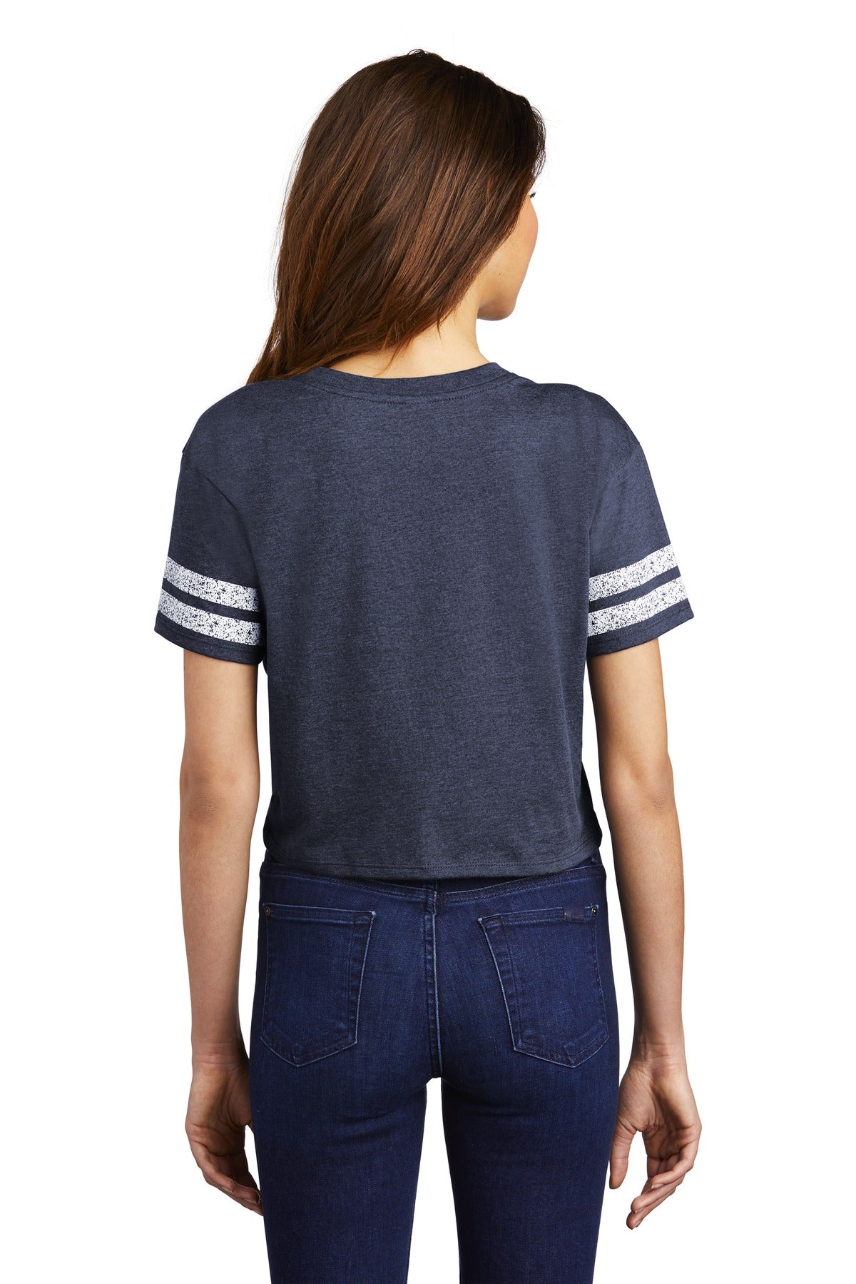 District Women's Scorecard Crop Tee DT488 District